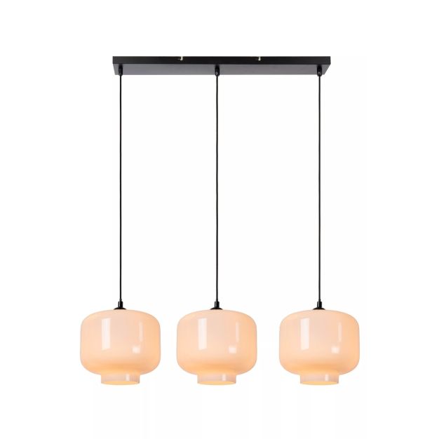 Lucide Medine - hanglamp - 90 x 25 x 159,7 cm - wit