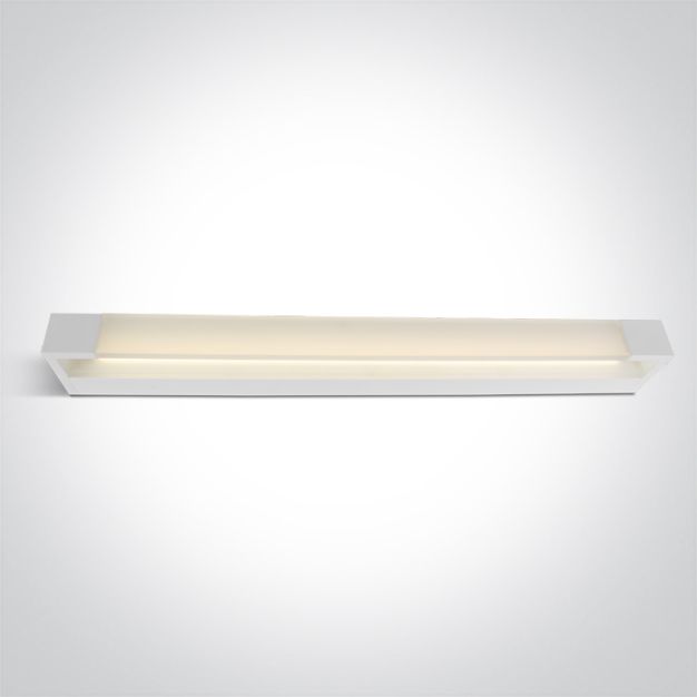 ONE Light Mirror Lights - spiegellamp - 57 x 8 x 4 cm - 20W LED incl. - IP44 - wit