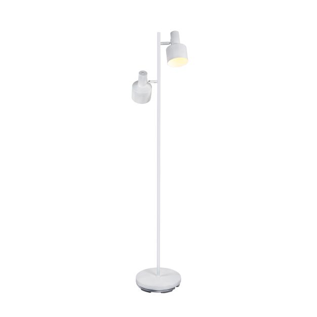 Artdelight Twinkle - vloerlamp - Ø 28 x 150 cm - wit