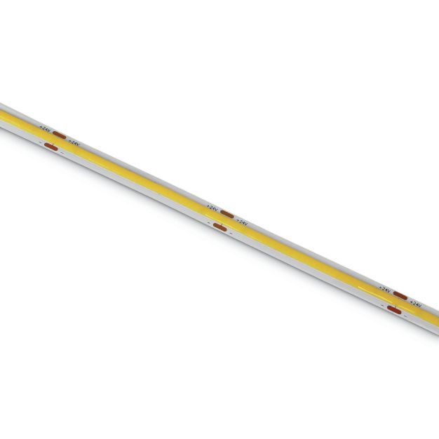 ONE Light COB Strip - 0,8 cm breed, 500 cm lengte - 24Vdc - dimbaar - 8W LED per meter
