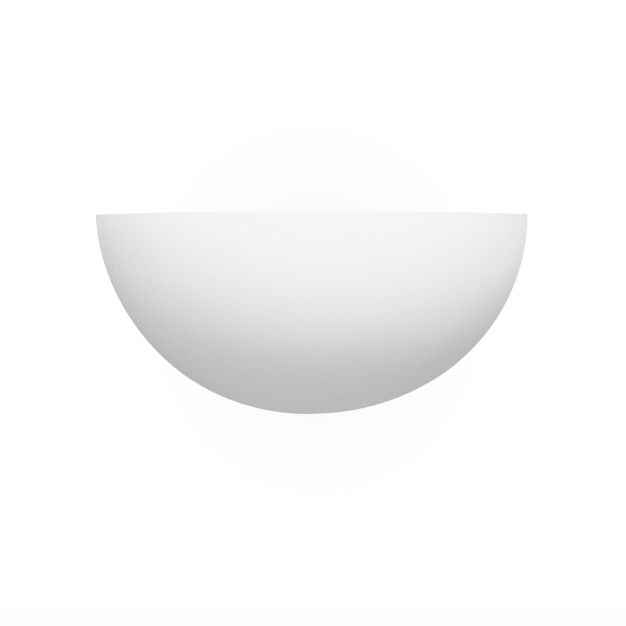 Searchlight Wall - wandverlichting - 28,5 x 14 cm - wit