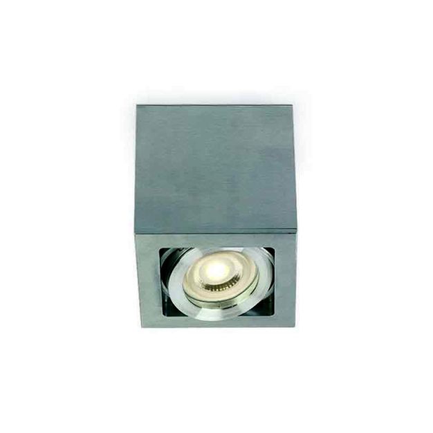 ONE Light Square Ceiling Lights Natural - plafondverlichting - 8,7 x 8,7 x 8,7 cm - aluminium