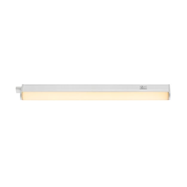 Nordlux Renton 30 - kastverlichting - 31,2 x 2,4 x 3,4 cm - 5W LED incl. - wit