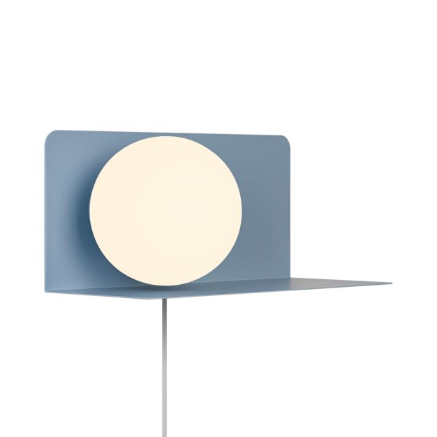 Nordlux Lilibeth - wandverlichting - Ø 15 x 16 x 35 cm - blauw