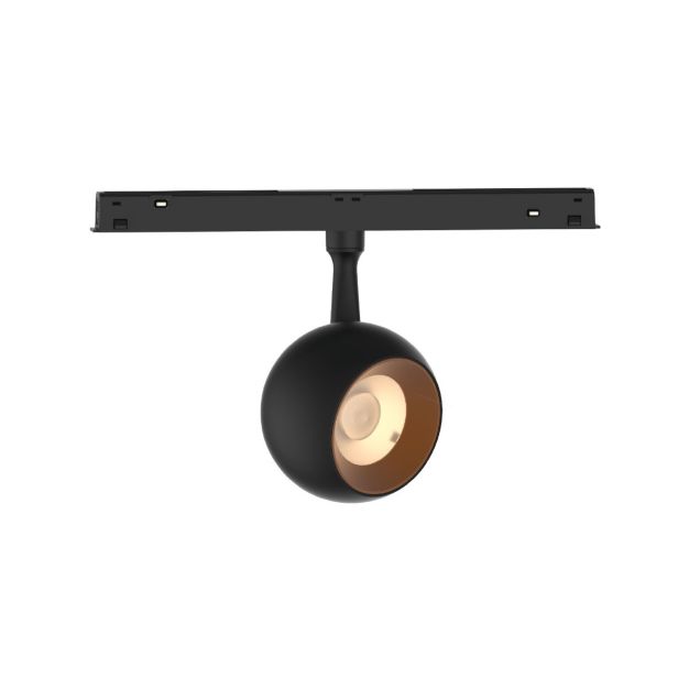 VK Lighting Eiva - magnetisch railsysteem - railspot - Ø 7,5 x 13 cm - 12W LED incl. - DALI dimbaar - zwart