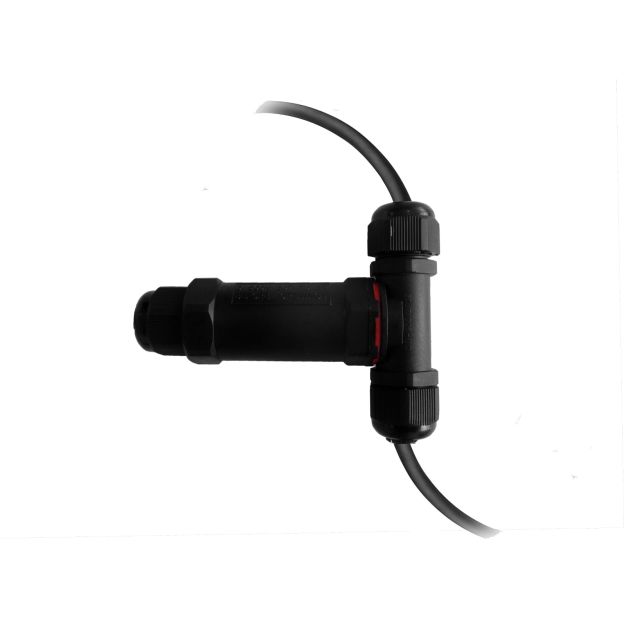 Century Italia - T-vormige waterdichte kabeldoos 1 in / 2 uit - IP68