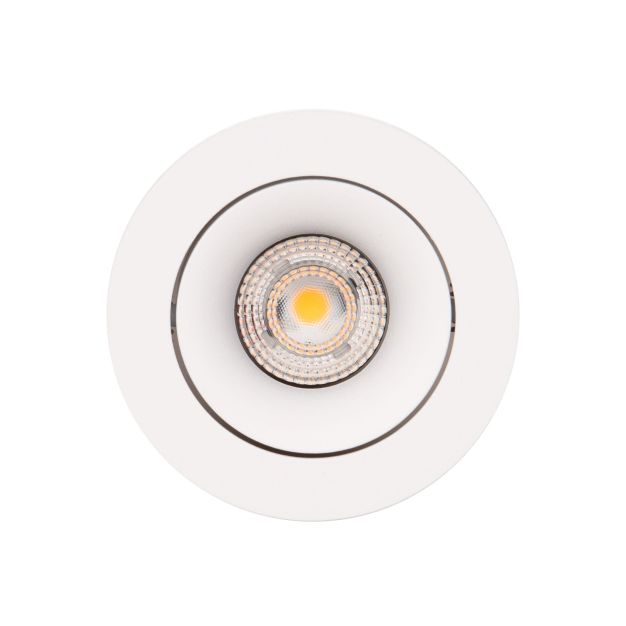 Maxlight Bellatrix Tilted voor H0112 - inbouwspot 1L - Ø 105 mm, Ø 90 mm inbouwmaat - wit