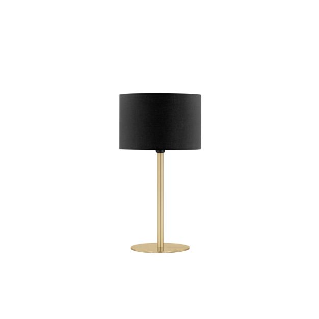 Nova Luce Sibnia - tafellamp - Ø 30 x 57,8 cm - messing goud en zwart
