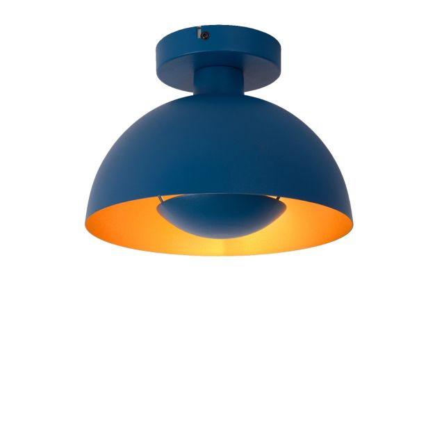 Lucide Siemon - plafondverlichting - Ø25 x 19 cm - blauw
