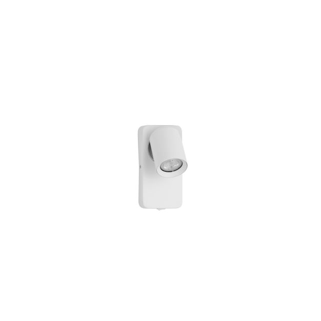 Nova Luce Cosmina - wandlamp - 11 x 16 x 3 cm - 10W LED incl. - zandwit