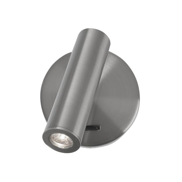 Nova Luce Laredo - wandlamp met schakelaar - 9 x 11 x 11 cm - 3W LED incl. - chroom