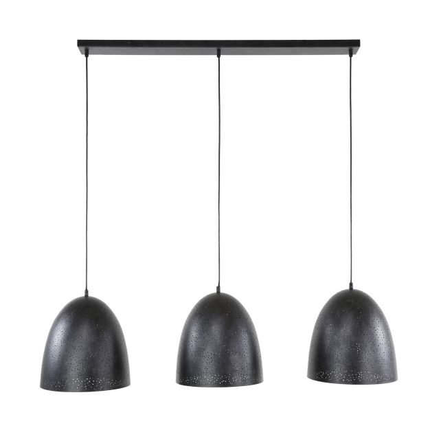 Vico Kosmos - hanglamp - 125 x 30 x 150 cm - houtskool