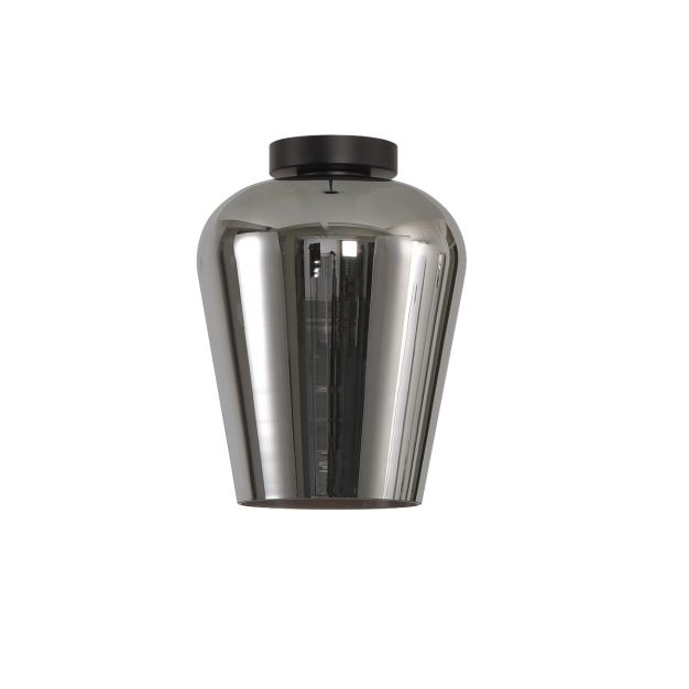 Artdelight Tombo - plafondverlichting - Ø 23 x 27 cm - titan