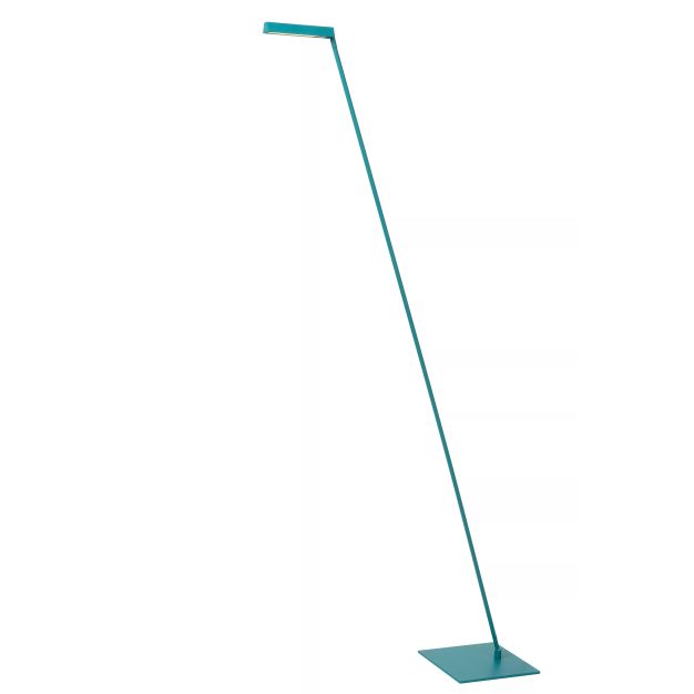 Lucide Lavale - staanlamp - 54,8 x 20 x 137,9 cm - 3W LED met dimfunctie incl. - turkoois