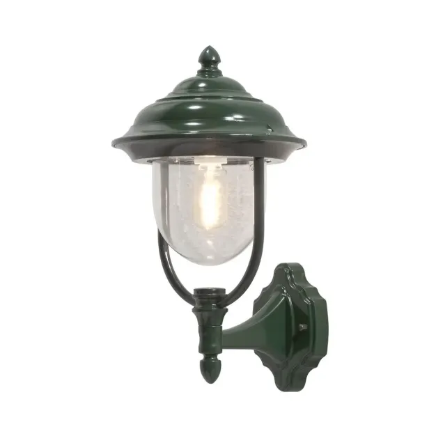 Konstsmide Parma Up - buiten wandlamp -  24 x 26 x 43 cm - IP43 - groen
