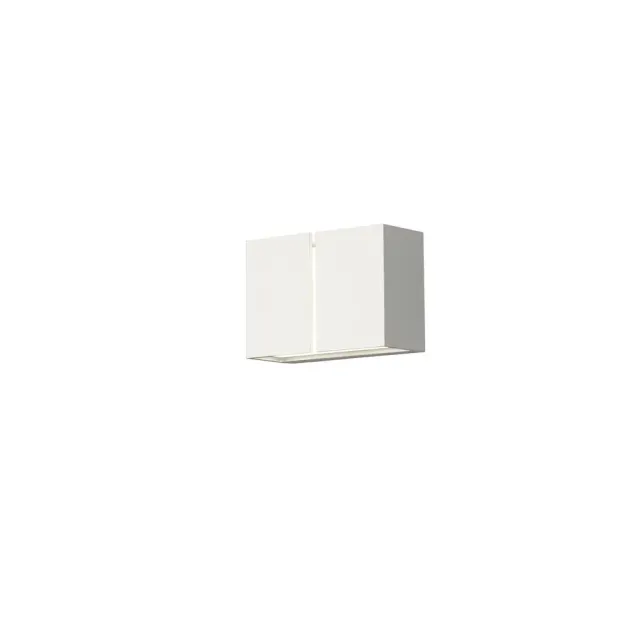 Konstsmide Pavia - buiten wandlamp - 16,5 x 8 x 11,5 cm - 12W LED incl. - IP54 - wit