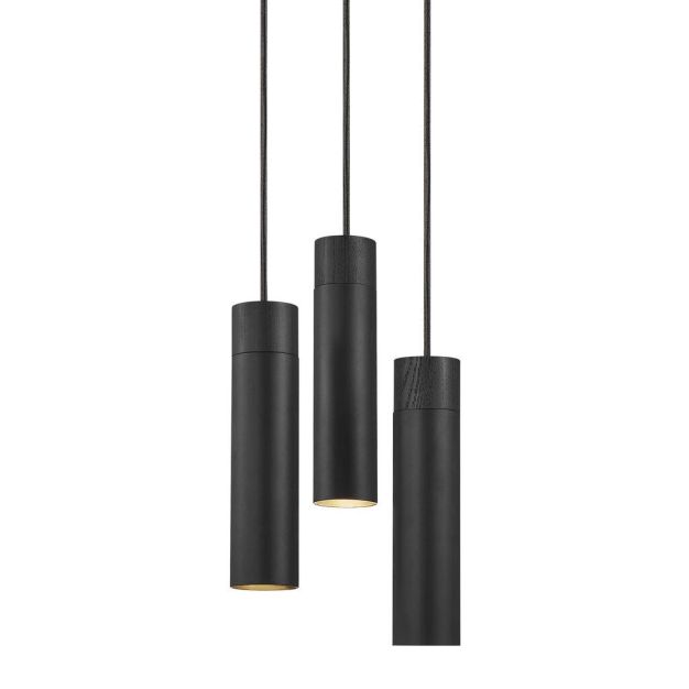 Nordlux Tilo - hanglamp - 22 x 6 x 224,6 - zwart