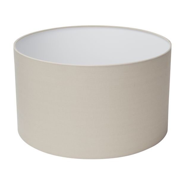 Projectlight Drum - lampenkap - Ø 40 x 23 cm - beige