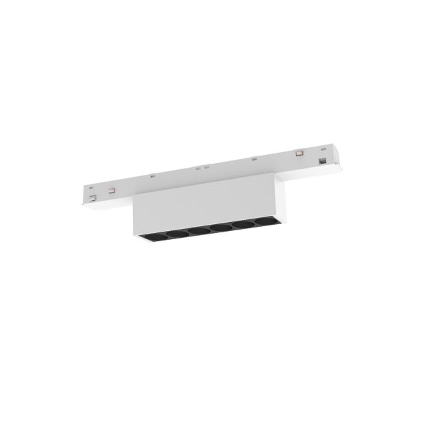 VK Lighting Eiva - magnetisch railsysteem - railbalk - 11,5 x 2,15 x 4,7 cm - 6W LED incl. - DALI dimbaar - wit