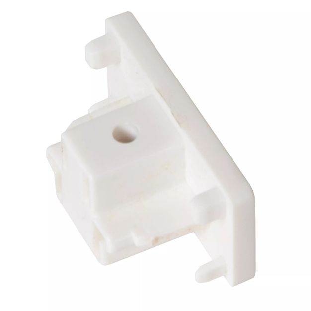 Lucide Track eindkap - 1-fase railsysteem - set van 2 - wit