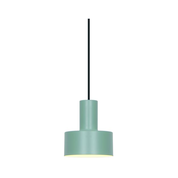 Nordlux Matis - hanglamp - Ø 12,5 x 200 cm - stoffig groen
