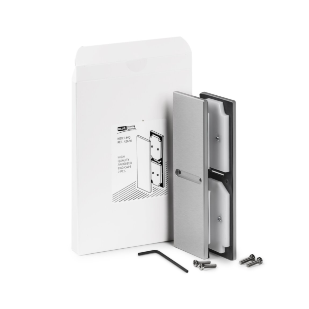 KLUS KIDES HQ - eindkappen set - aluminium