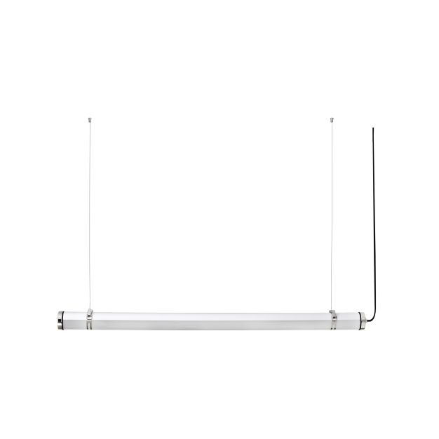 Faro Scuba - hanglamp - 120 x 7 cm - 36W LED incl. - IP66 - chroom