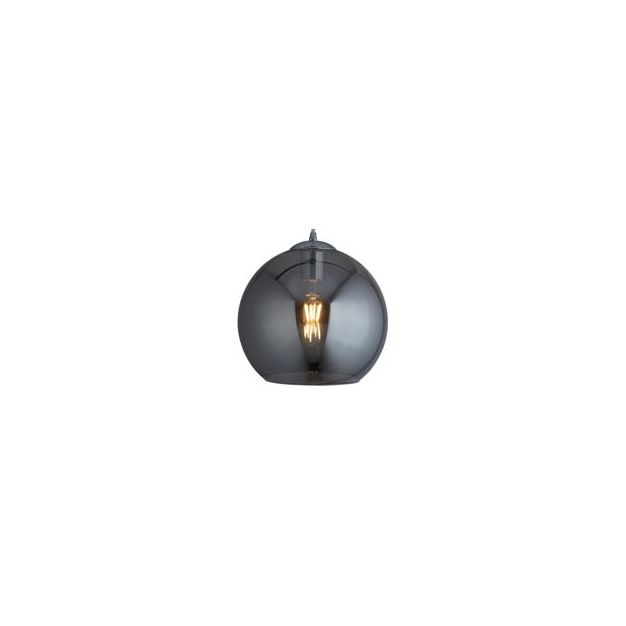 Searchlight Amsterdam - reserveglas - Ø 30 cm - gerookt