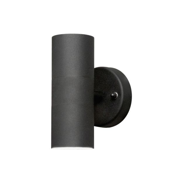 Konstsmide Modena Up/Down - buiten wandlamp - 9,5 x 11,5 x 17 cm - IP44 - zwart