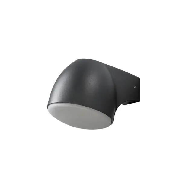 Konstsmide Ferrara - buiten wandlamp - 13 x 18 x 13 cm - 4W LED incl. - IP44 - zwart