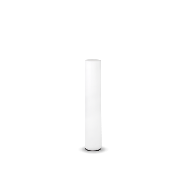 New Garden Fity 100 - buiten vloerlamp - Ø  19 x 100 cm - 14W LED incl. - IP65 - wit - koel witte lichtkleur