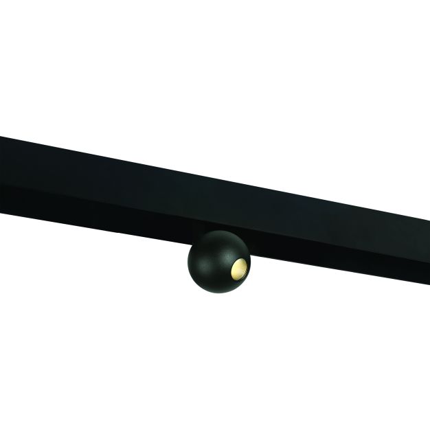 ONE Light magnetisch railsysteem MINI, MIDI & MAXI - railspot - Ø 5,4 x 8 cm - 7W LED incl. - zwart