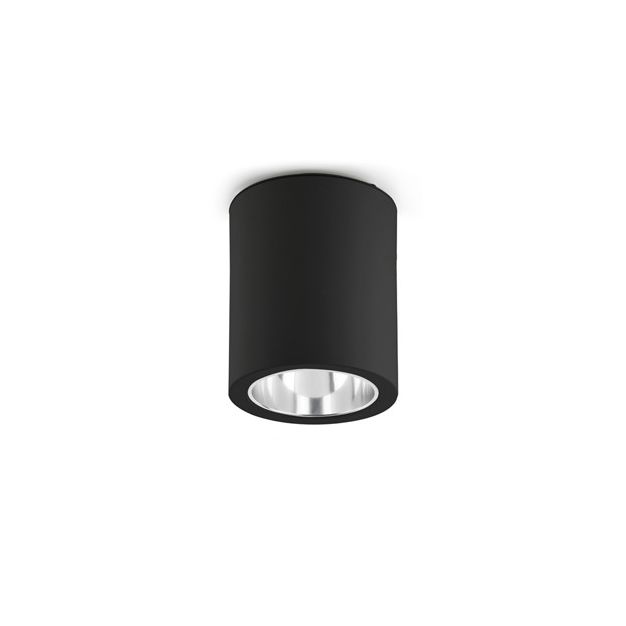 Faro Pote - plafondverlichting - Ø 15,2 x 18,1 cm - mat zwart