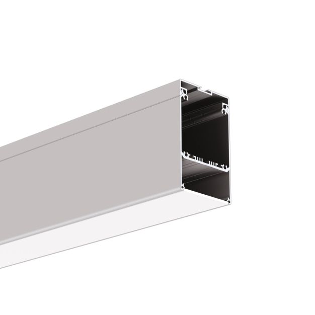 Klus Glades - ledprofiel - 5,25 x 8,31 cm - geanodiseerd zilver