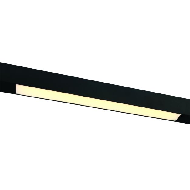 ONE Light magnetisch railsysteem MAXI - linear - railspot - 60 x 3,7 x 4,7 cm - 25W DALI dimbare LED incl. - zwart