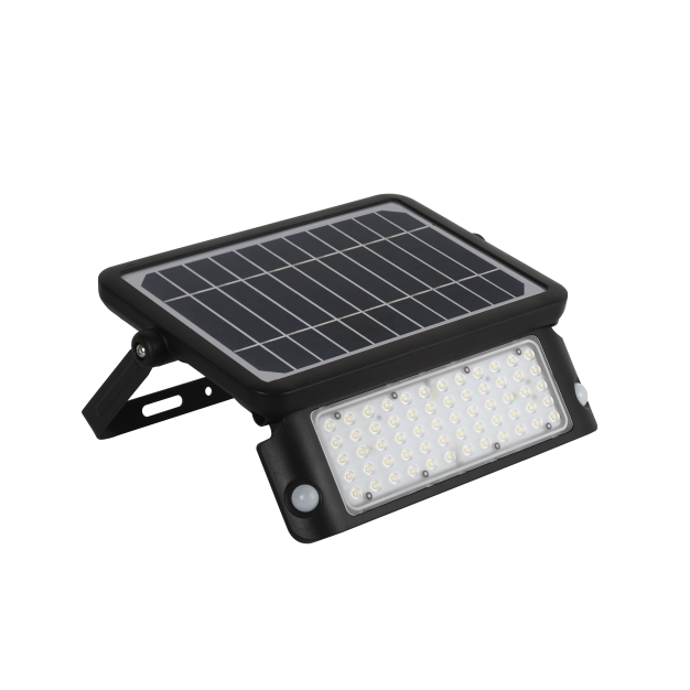 Century Italia Dverso - verstraler op zonne-energie - 31 x 3,5 x 21,5 cm - 10W LED incl. - IP65 - zwart