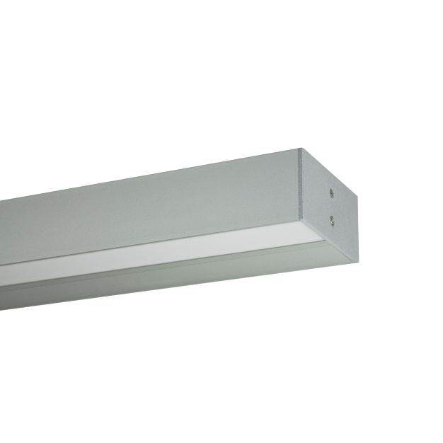 Lichtkoning Wall Line - wandlamp - 3,3 x 7 cm profiel - 19,2W LED per meter - alu - IP20