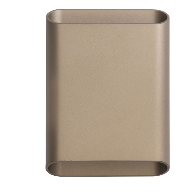 Artdelight Diaz - wandlamp - 4 x 14,5 x 20 cm - 2 x 6W LED incl. - IP65 - champagne