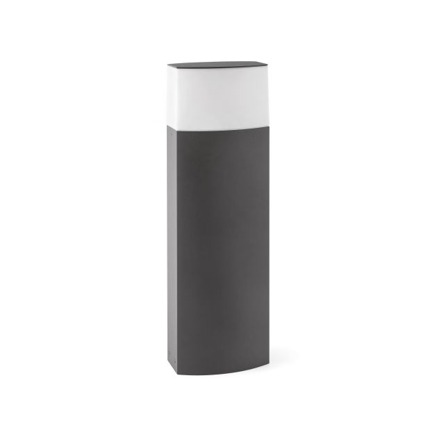 Faro Datna - tuinpaal - 18 x 11,5 x 60 cm - IP44 - donkergrijs
