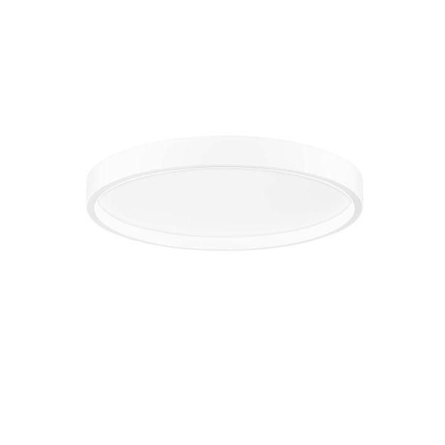 Nova Luce Istos - plafondlamp - Ø 50 x 5 cm - 38W dimbare LED incl. - zandwit