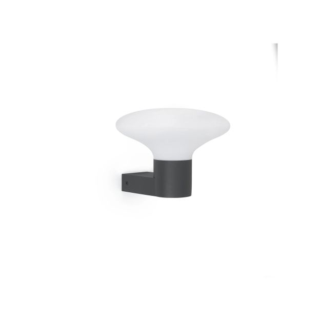 Faro Blub's - wandverlichting - 26 x 27 x 20,5 cm - IP44 - donkergrijs