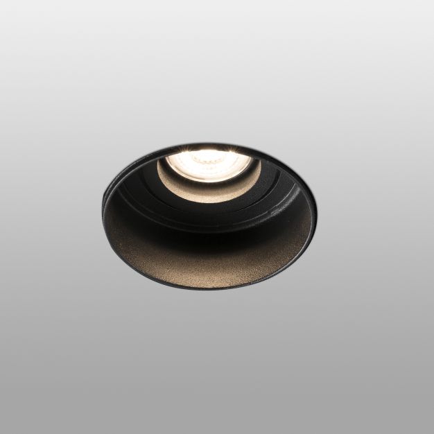 Faro Hyde Trimless - inbouwspot - Ø 82 mm, Ø 104 mm inbouwmaat - mat zwart