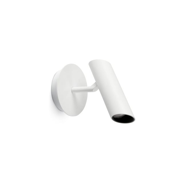 Faro Leo - opbouwspot - Ø 10 x 16 cm - 7W LED incl. - mat wit