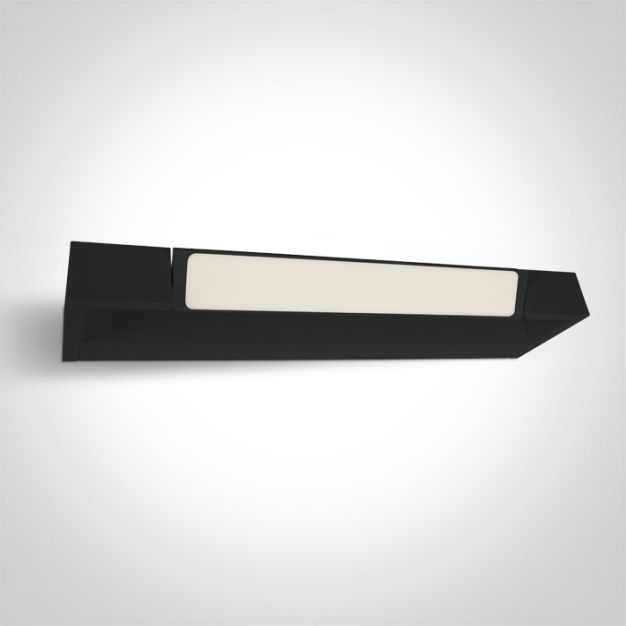 ONE Light Mirror Lights Adjustable - spiegellamp - 40 x 4 x 10 cm - 12W LED incl. - IP44 - zwart