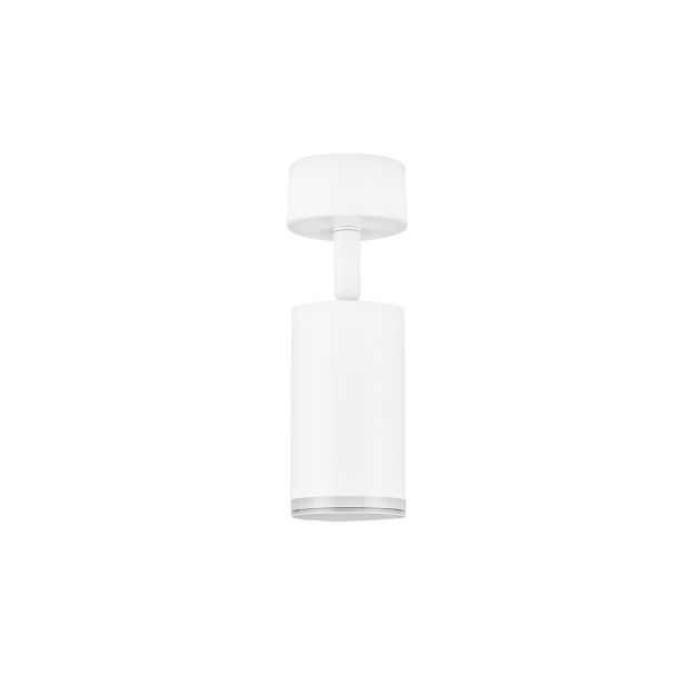 Nova Luce Mao - opbouwspot - Ø 5,5 x 17 cm - IP44 - zandwit