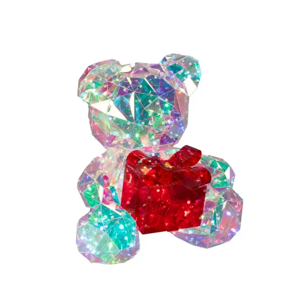 Konstsmide Diamond Teddy - tafellamp - 30 x 37 x 40 cm - multicolor