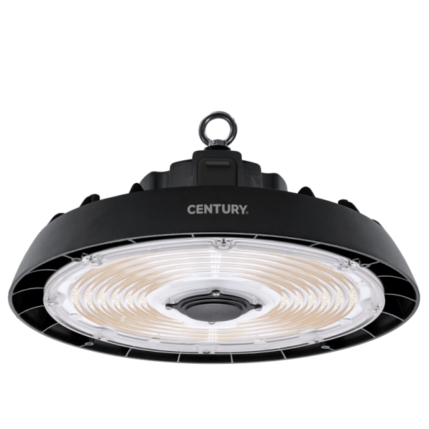 Century Italia Atlas Multilight - hanglamp - Ø 30 x 16,5 cm - 200W dimbare LED incl. - IP65 - zwart