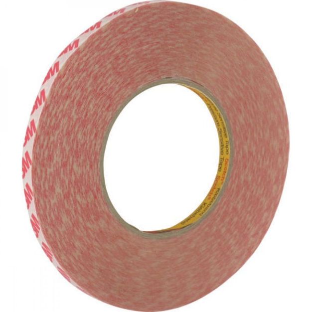 3M dubbelzijdige tape - 0,9 x 100 cm - transparant