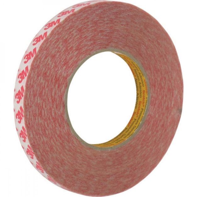 3M dubbelzijdige tape - 1,5 x 500 cm - transparant