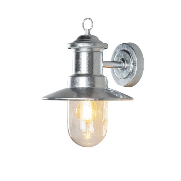Konstsmide Napoli - wandverlichting - 24,5 x 30,5 x 22 cm - IP44 - gegalvaniseerd staal